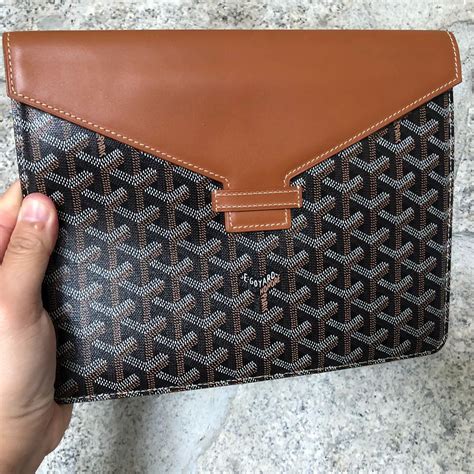 goyard envelope clutch price|buy Goyard clutch.